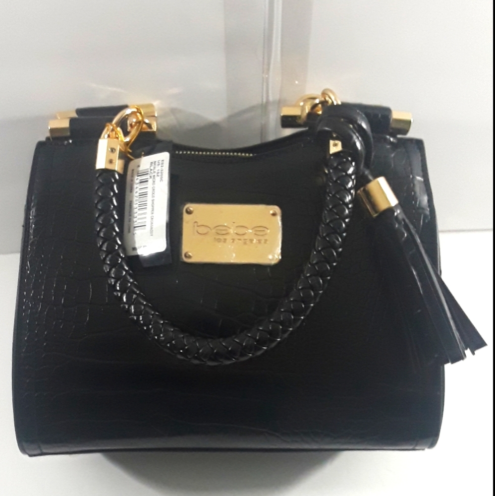 Natalie micro croco shopper crossbody